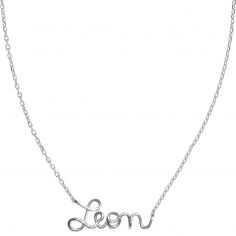 Collier chaîne Prénom argent (personnalisable) - Padam Padam