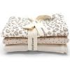 Lot de 3 langes Soft Print (70 x 70 cm) - Babyshower