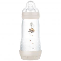 Biberon Easy Start anti-colique Sable - Tétine débit 3 (320ml) - MAM