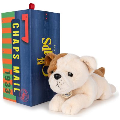 Peluche Bertha le Bulldog Américain (20 cm)