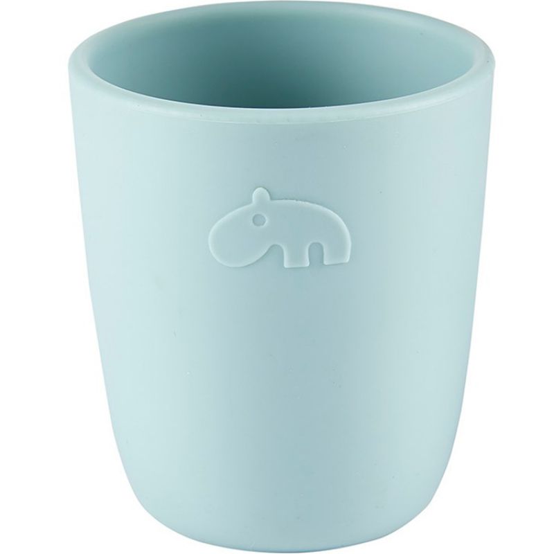 Gobelet en silicone Ozzo hippopotame bleu (160 ml) Done by Deer