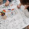 Table à colorier Coloritable modèle Artiste DBKids Ambiance 5