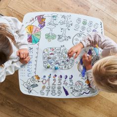 Table à colorier Coloritable modèle Artiste