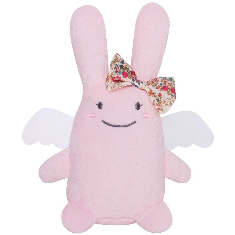 Peluche Ange Lapin Super Girl rose (44 cm) Trousselier