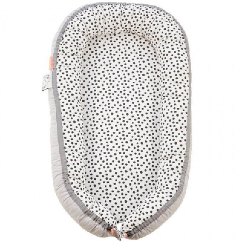 Réducteur de lit Happy Dots gris Done by Deer