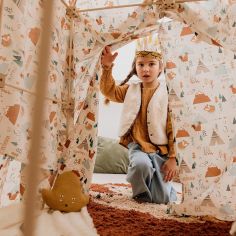 Toiles pour cabane Pack Ecureuil Renards et tipis