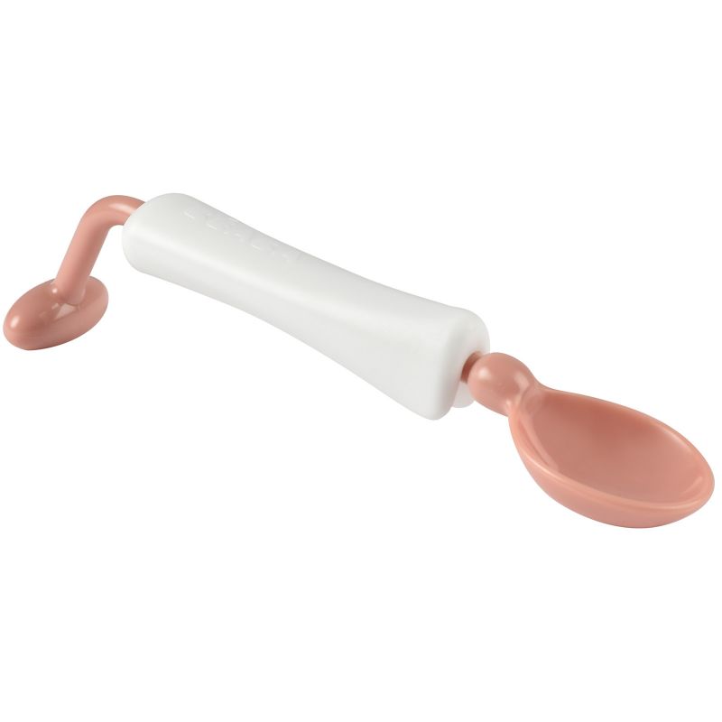 Cuillère bébé 360 ° Old pink Béaba