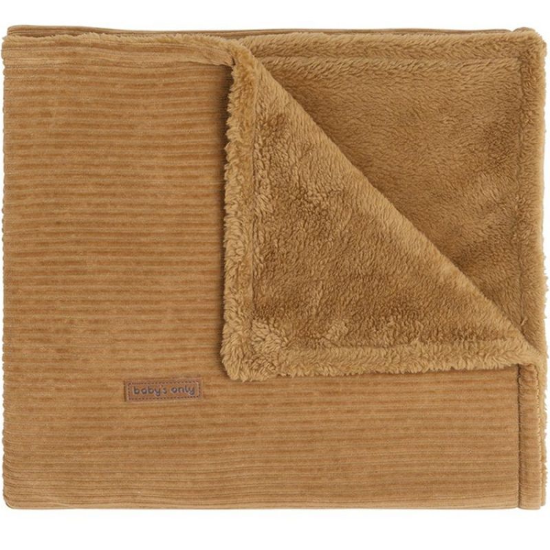 Couverture en teddy Sense caramel (70 x 95 cm) Baby's Only