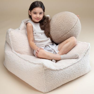 Coussin balle Biscuit molletonné
