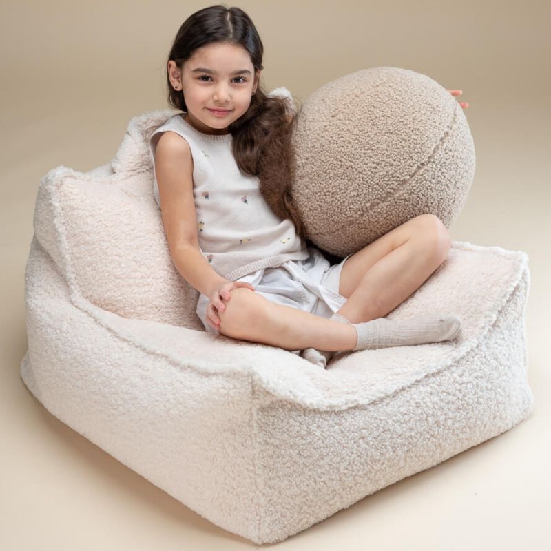 Coussin balle Biscuit molletonné Wigiwama Ambiance 2
