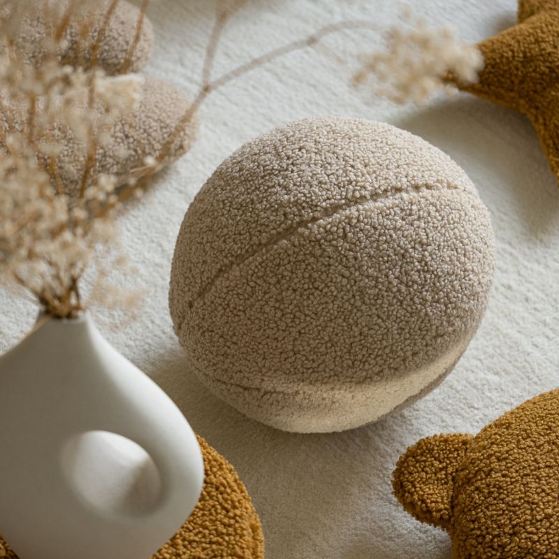 Coussin balle Biscuit molletonné Wigiwama Ambiance 3