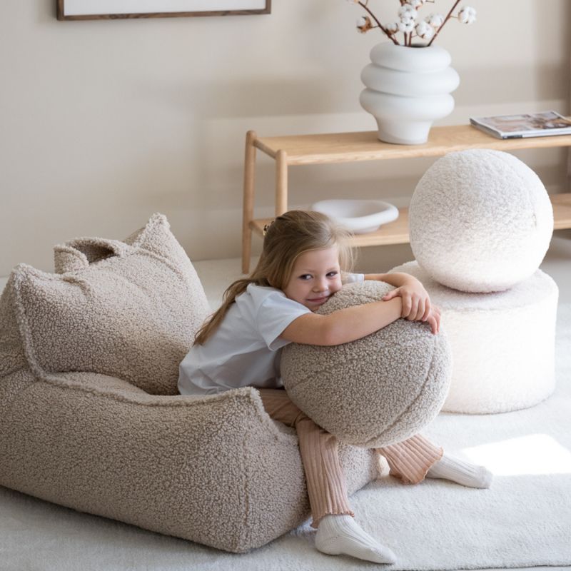 Coussin balle Biscuit molletonné Wigiwama Ambiance 6