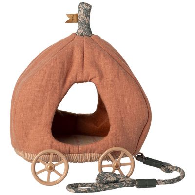 Chariot de citrouille Souris Maileg