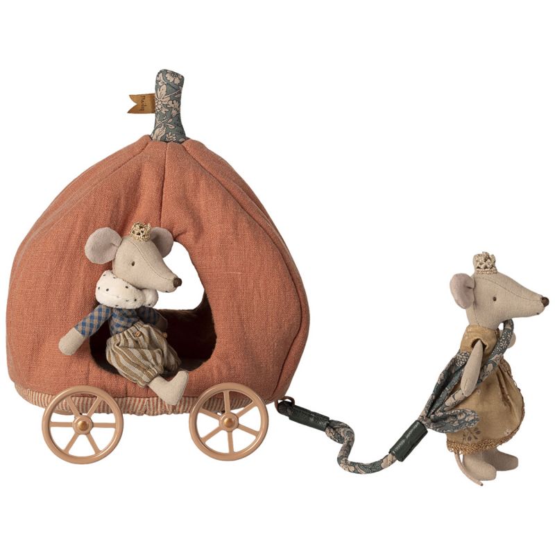 Chariot de citrouille Souris Maileg Produit 2