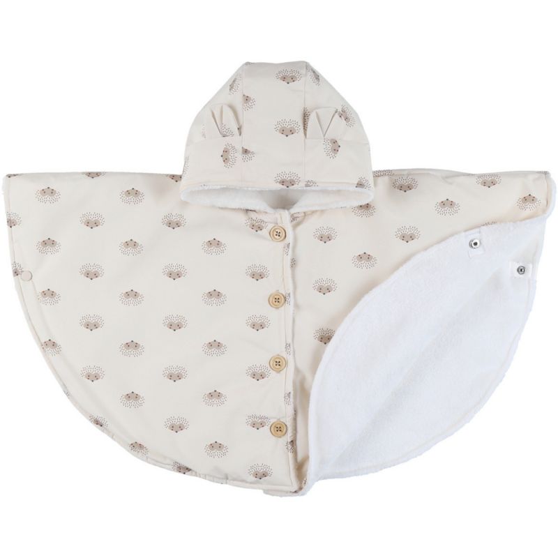 Poncho déperlant Hérissons (6-12 mois) Noukie's Produit 1