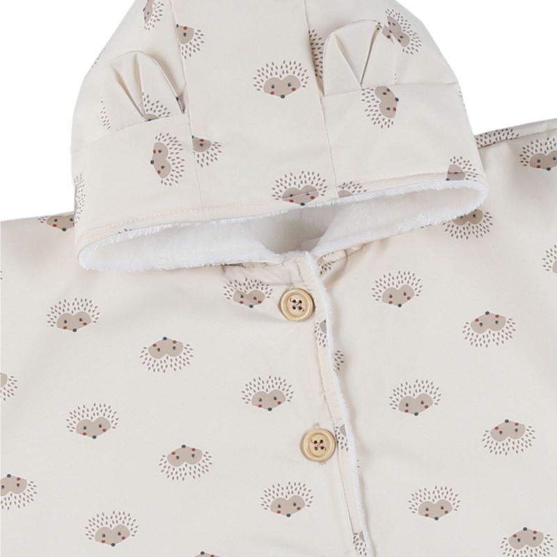 Poncho déperlant Hérissons (6-12 mois) Noukie's Produit 3