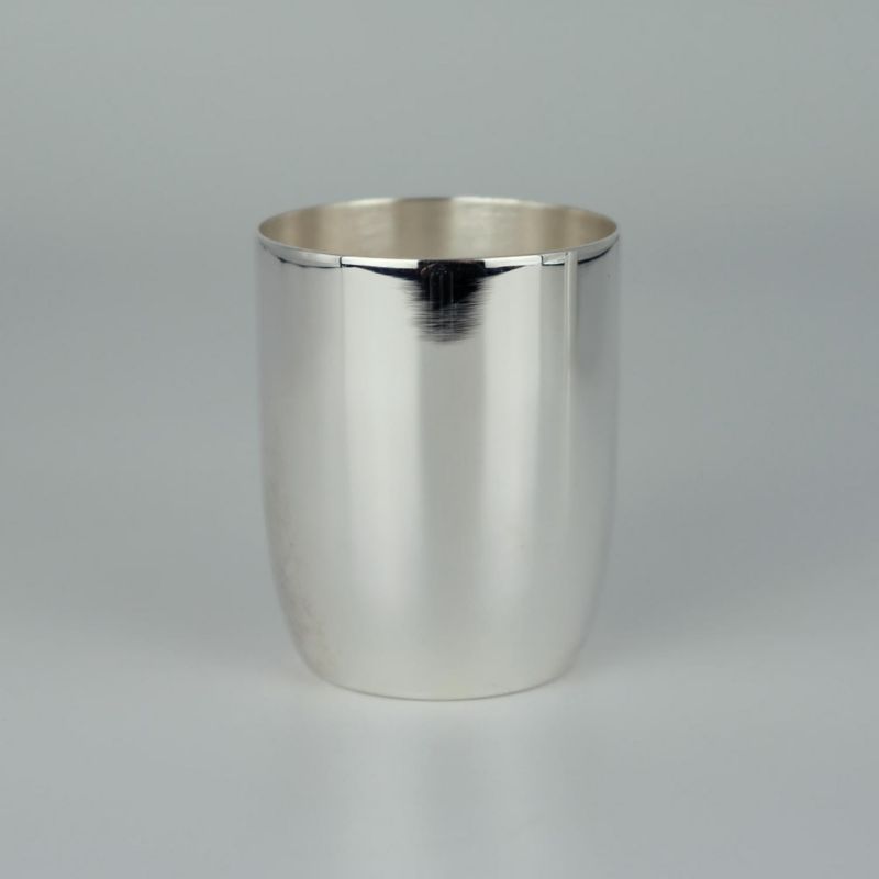 Timbale tonneau Unie personnalisable (métal argenté) Aubry-Cadoret Ambiance 5