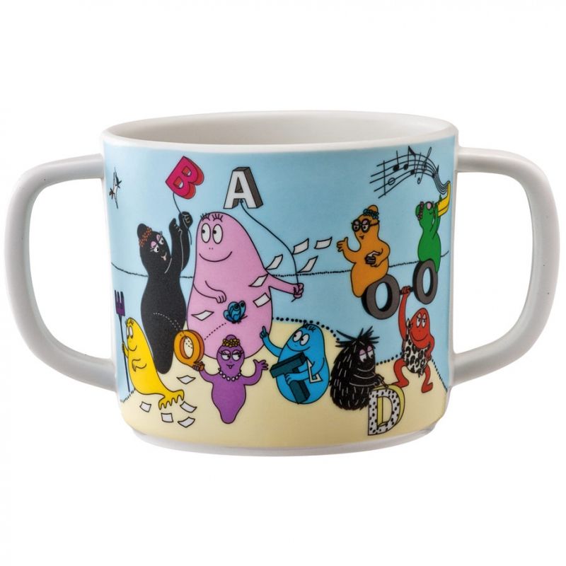 Tasse 2 anses alphabet Barbapapa Petit Jour Paris