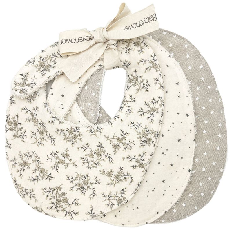 Lot de 3 bavoirs Miley Babyshower Produit 1