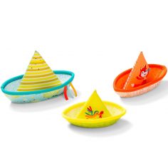Petits bateaux flottants