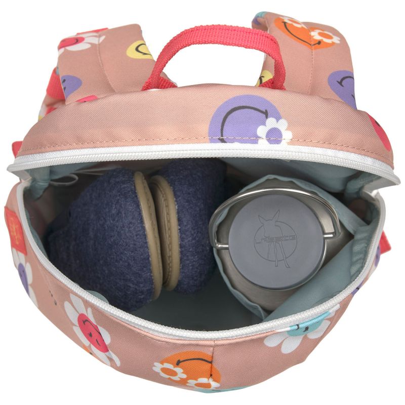 Sac à dos bébé Tiny SmileyWorld rose pâle (20 cm) Lässig Produit 4