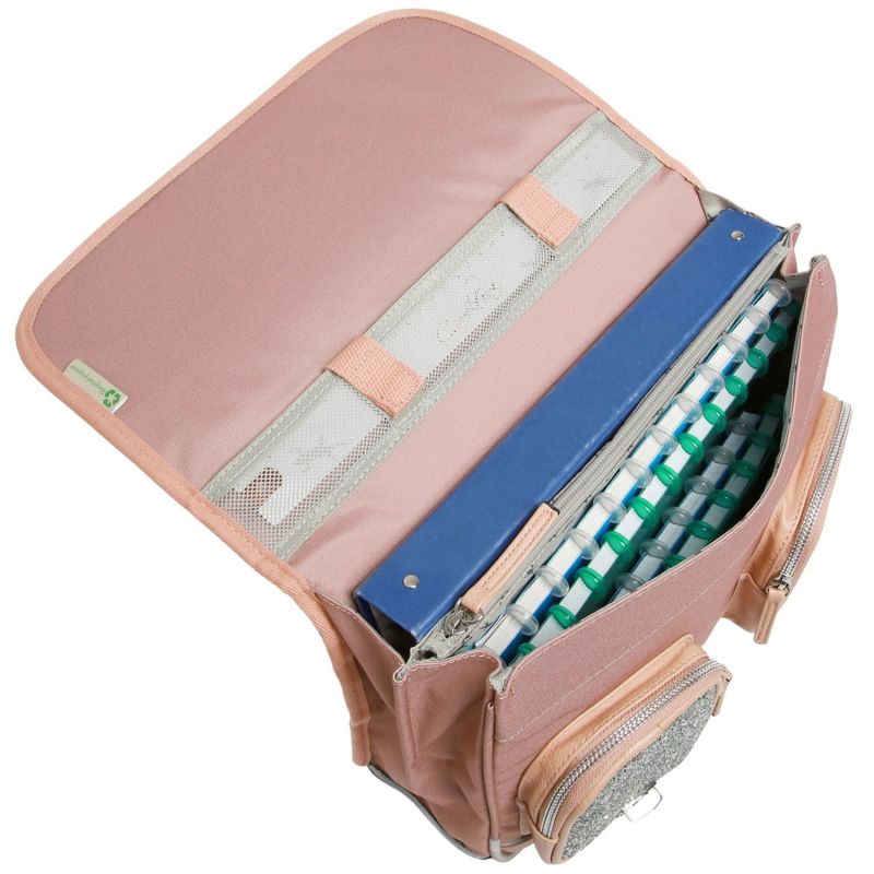 Cartable A4 maternelle Rainbow Glow 35 cm) Caméléon Produit ouvert 5