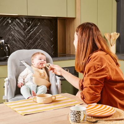 Cuillère de dentition 2 en 1 Beige