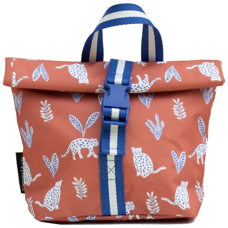 Sac à goûter imperméable en vadrouille Fauve Caramel & Cie