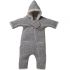 Combinaison pilote T-Zip Douillet grise chinée (0-6 mois) - Red Castle Combinaison pilote T-Zip Douillet grise chinée (0-6 mois) - Red Castle