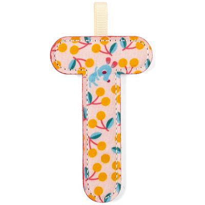 Lettre phosphorescente en tissu à suspendre T