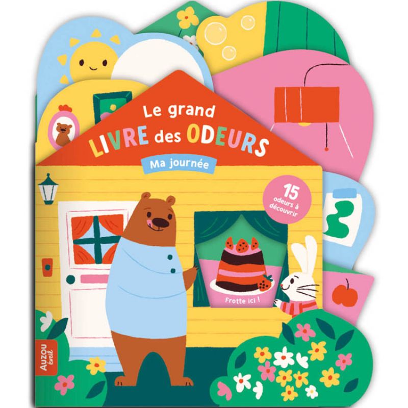Livre Le grand livre des odeurs : ma journée Auzou Editions