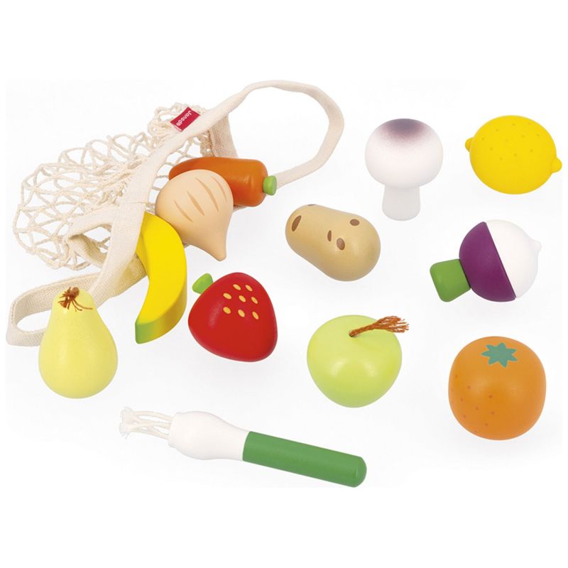 Filet de fruits et légumes Mamie Soleil (12 pièces) Janod Produit 1