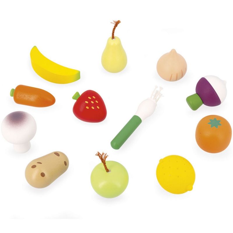Filet de fruits et légumes Mamie Soleil (12 pièces) Janod Produit 3