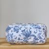 Trousse zippée Toile de Jouy bleu marine (24 cm) Tartine et Chocolat Ambiance 2