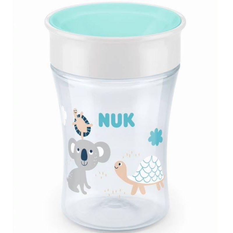 Tasse d'apprentissage 360° Magic Cup bleue (230 ml) NUK
