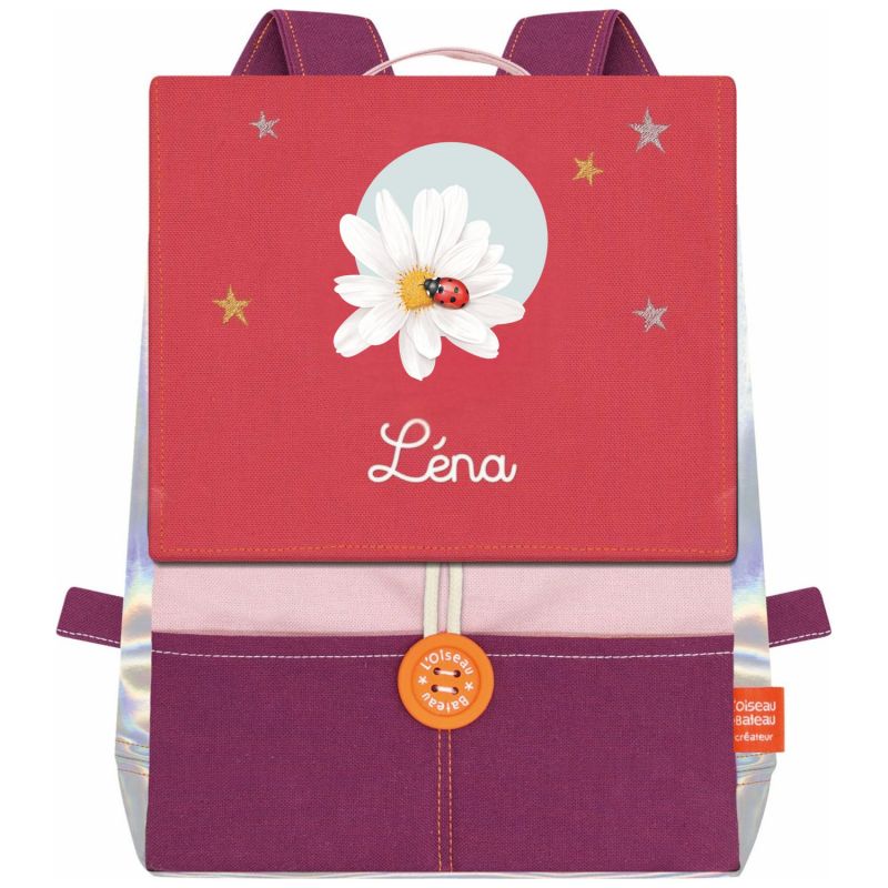 Sac à dos Coccinelle Marguerite (personnalisable) L'oiseau bateau Produit 1