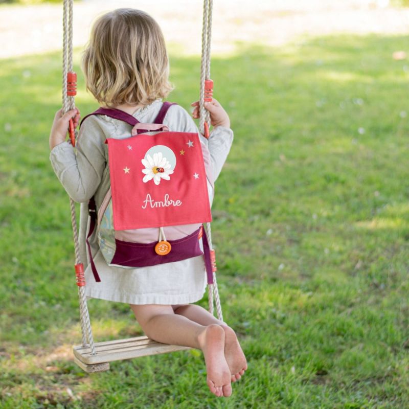 Sac à dos Coccinelle Marguerite (personnalisable) L'oiseau bateau Ambiance 2