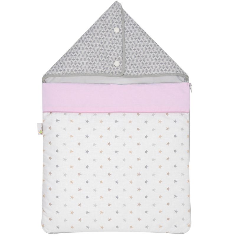 Nid d'ange passe sangle en coton bio Claudine (65 cm) P'tit Basile