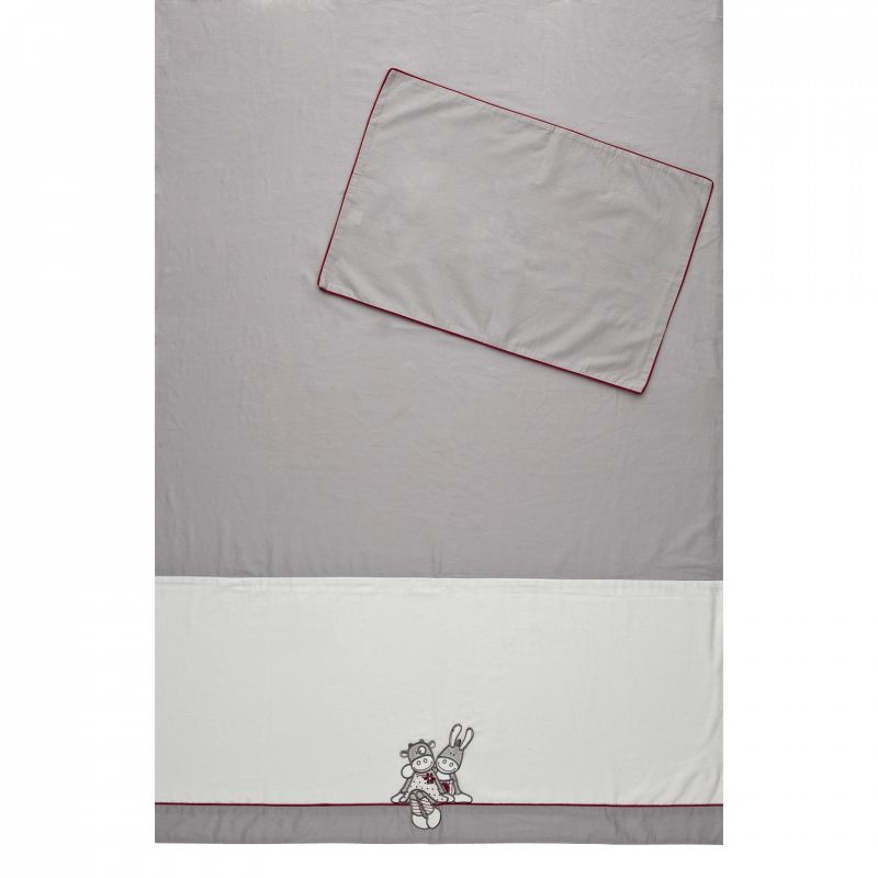 Drap de lit Paquito et Lolita (120 x 180 cm) Noukie's