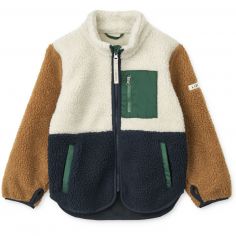 Veste polaire Nolan Classic Navy Multi Mix (4 ans) - Liewood