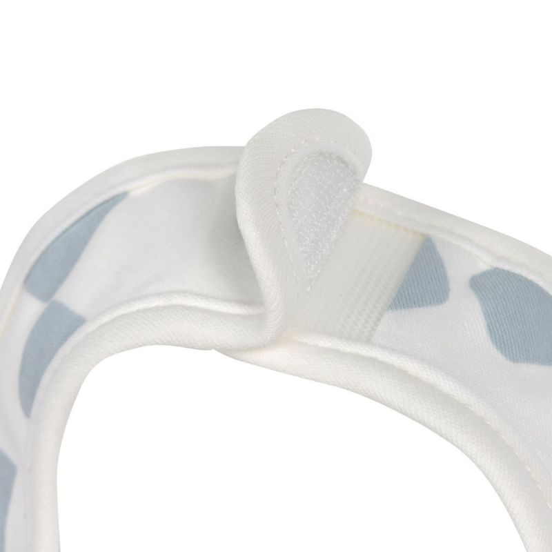 Lot de 3 bavoirs naissance GOTS Happy Fruits bleu Lässig Produit 3