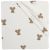 Variation Blanc, marron du produit Drap housse en jersey Mini Teddy Bear (70 x 140 cm) de la marque Jollein