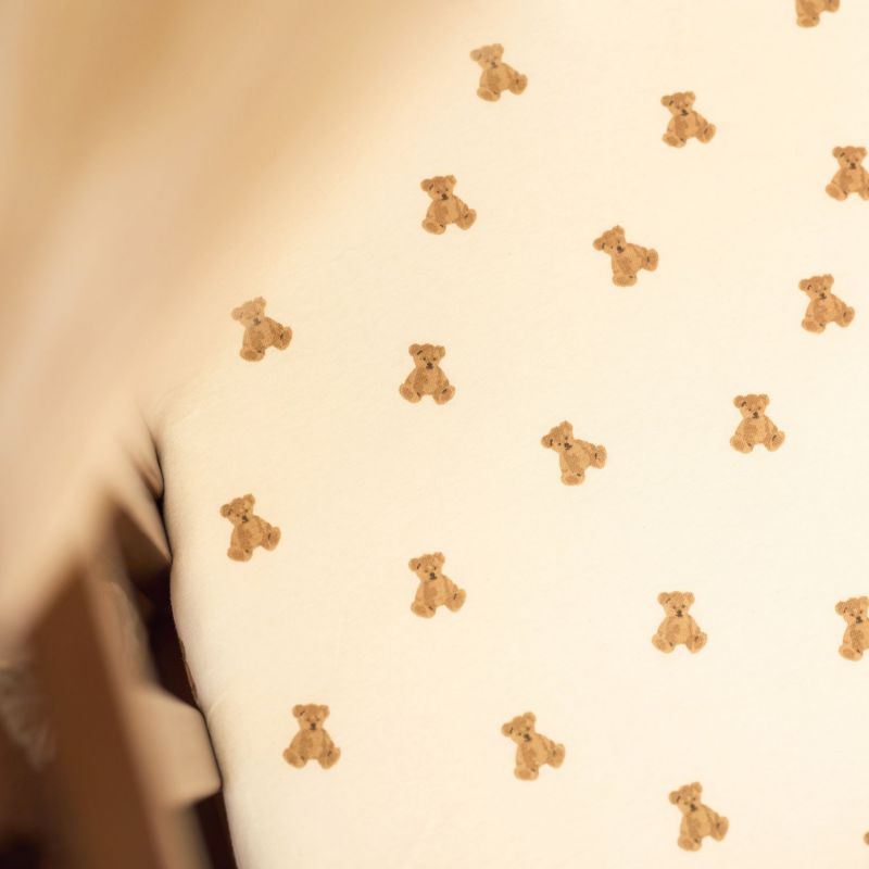 Drap housse en jersey Mini Teddy Bear (70 x 140 cm) Jollein Ambiance 6