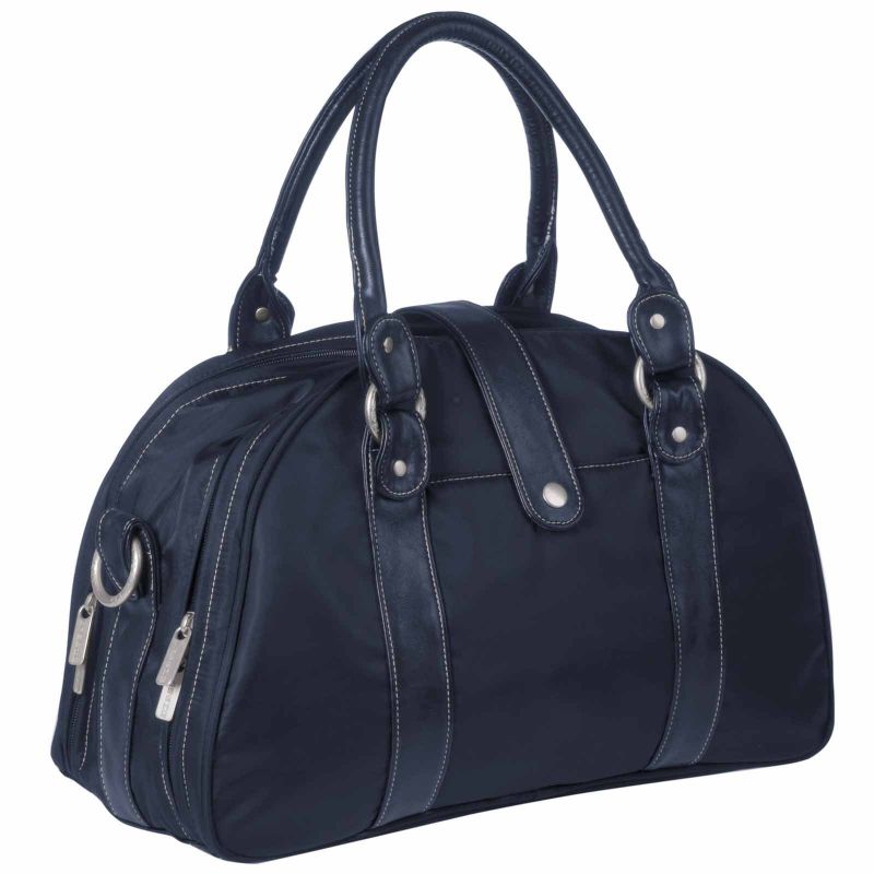 Sac à langer épaule satiné marine Lässig