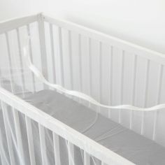 Moustiquaire zippée pour lit bébé 70 x 140 cm - Trois Kilos Sept