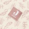 Lot de 2 maxi langes en coton Meadow Rosewood (115 x 115 cm)  par Jollein