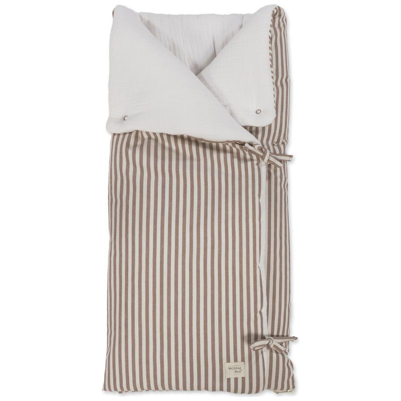 Nid d'ange et couverture Praliné Rayures Moka TOG 2,5 Walking Mum Produit 1