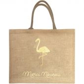 Sac cabas Nounou Flamant (personnalisable)