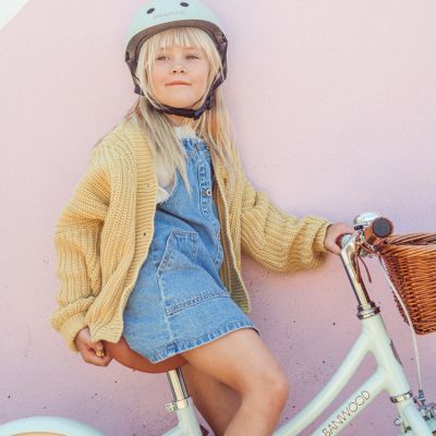 Casque vert mint (3-7 ans, 50-54 cm)