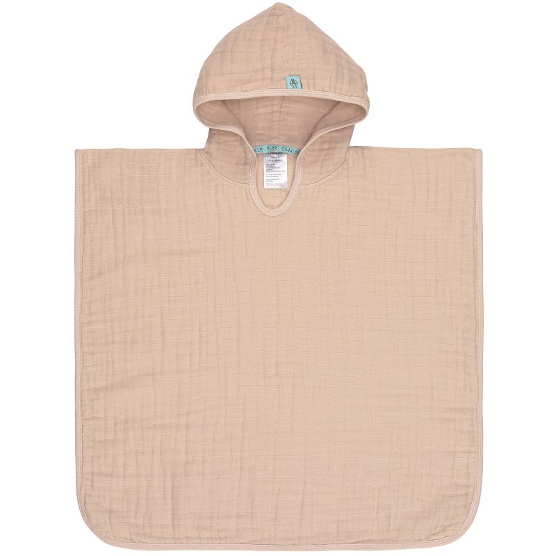 Poncho de bain en mousseline rose pâle (12-36 mois) Lässig